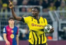 Ligue des champions UEFA : doublé de Guirassy qui porte encore Dortmund
